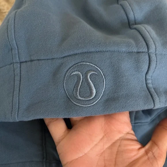 Lululemon Light Blue full length scuba - Picture 4 of 6